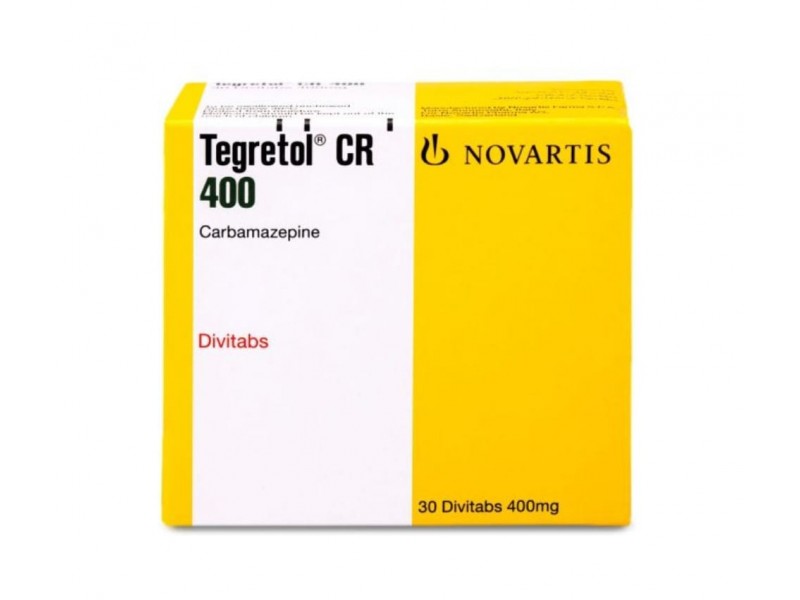 TEGRETOL CR 400MG 30 TAB
