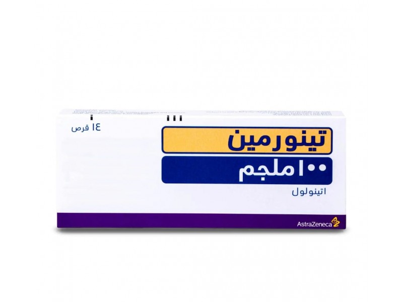 تينورمين 100 ملجم 14 قرص تينورمين 100 ملجم 14 قرص