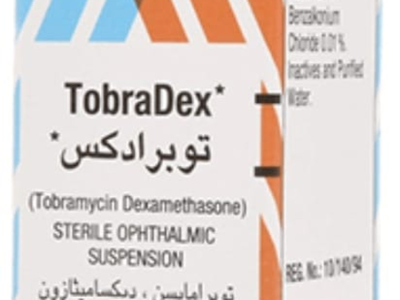 TOBRADEX EYE DROPS 5 ML