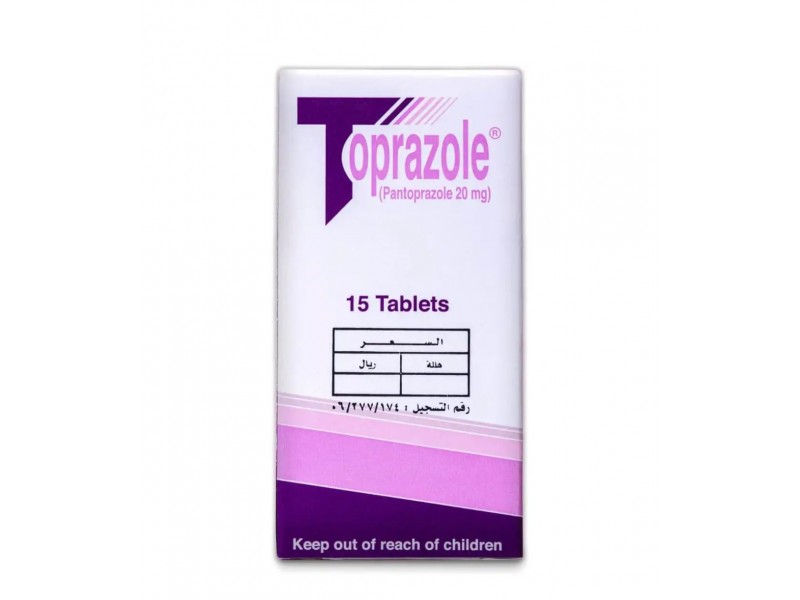 TOPRAZOLE 20MG 15TAB TOPRAZOLE 20MG 15TAB