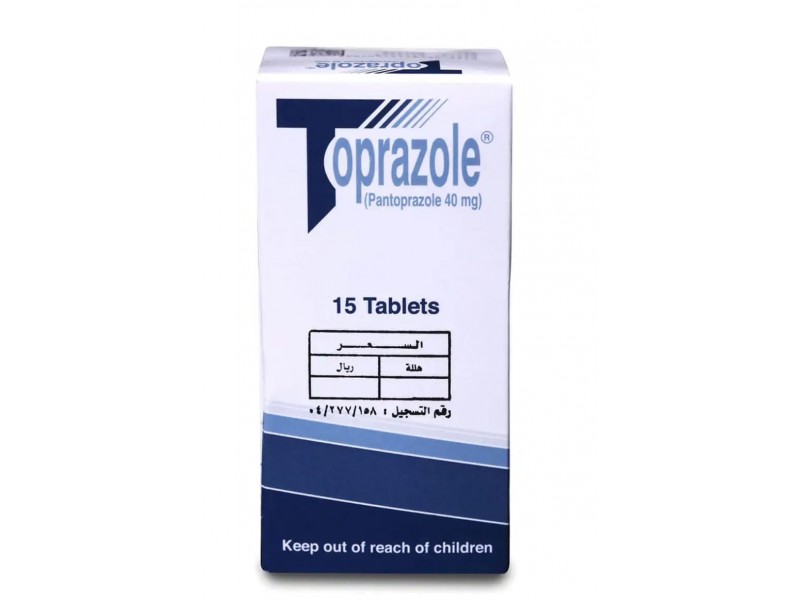 TOPRAZOLE 40MG 15TAB