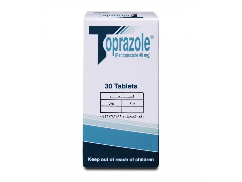 TOPRAZOLE 40MG 30TAB