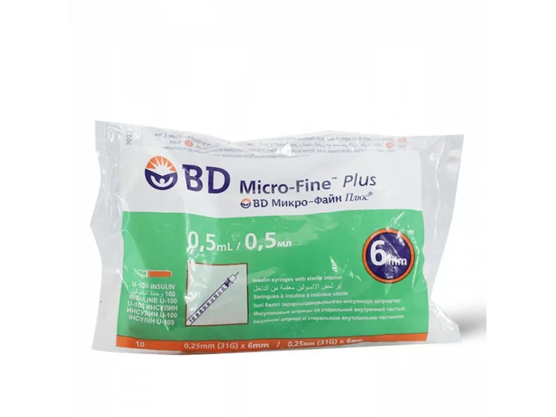 BD INSULIN SYRING 0.5ML*10 31G 0160108 BD INSULIN SYRING 0.5ML*10 31G 0160108