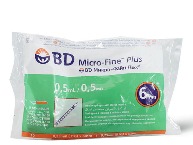 BD INSULIN SYRING 0.5ML*10 31G 0160108 BD INSULIN SYRING 0.5ML*10 31G 0160108
