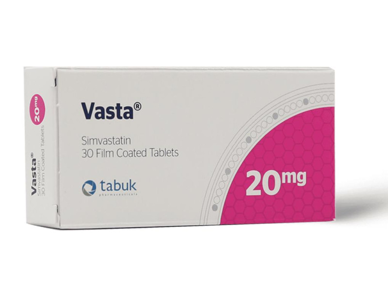 VASTA 20MG 30 TAB