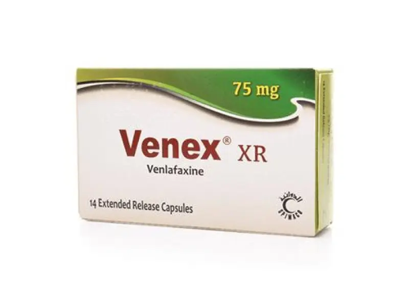 VENEX XR 75MG 14CAP