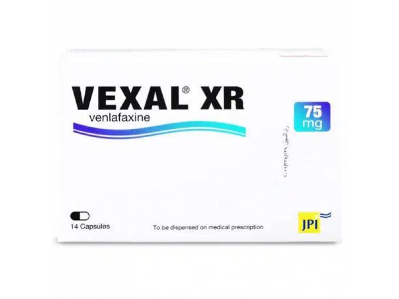 VEXAL XR 75MG CAPS 14S
