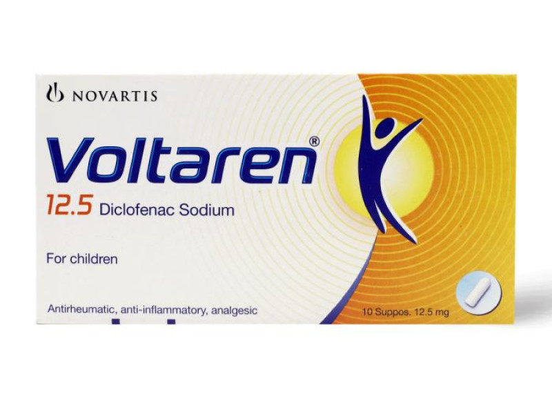 VOLTAREN 12.5 MG SUPP 10