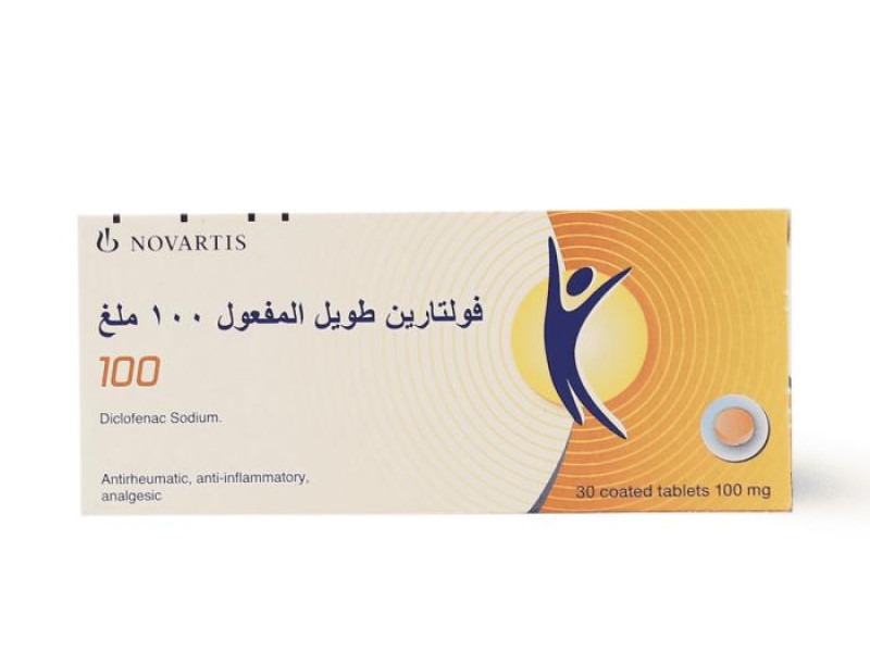 VOLTAREN RET 100MG 30 TAB