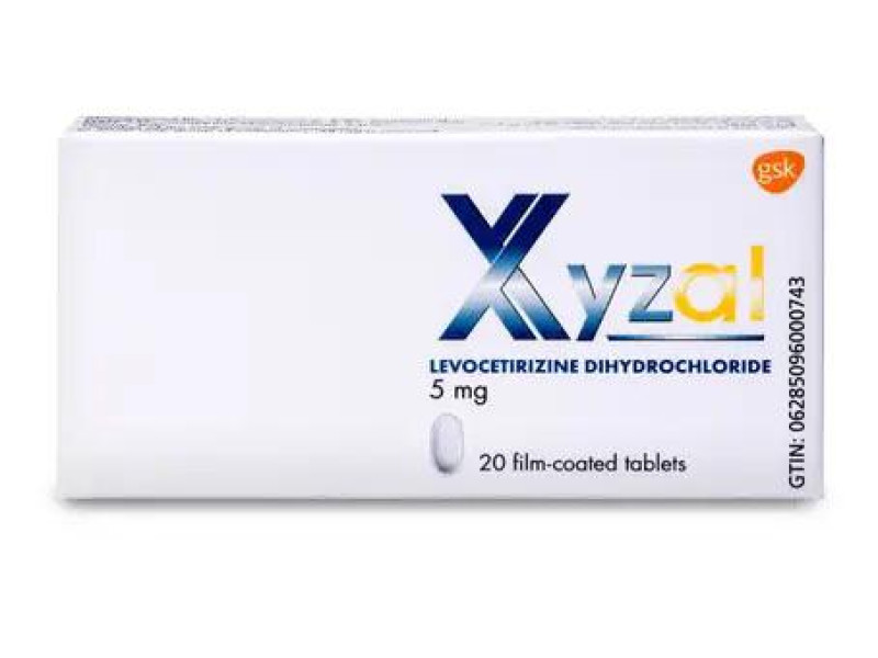 XYZAL 5MG 20TAB