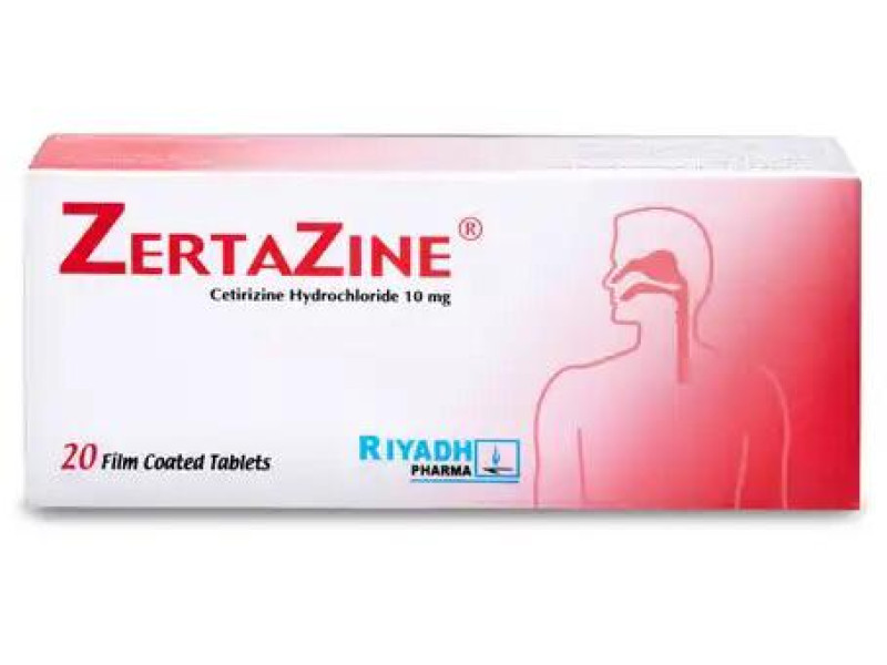 ZERTAZINE 10 MG 20 TAB ZERTAZINE 10 MG 20 TAB