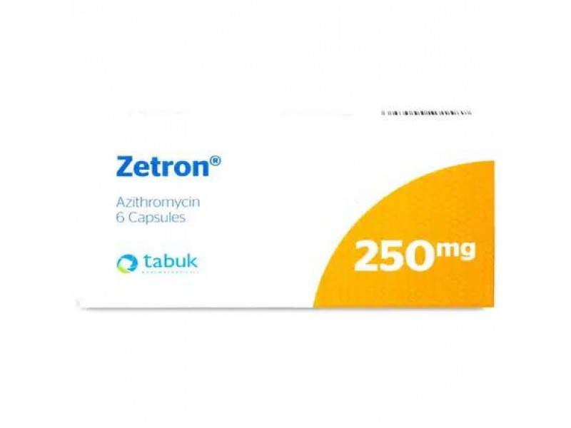 ZETRON 250MG 6 CAPS