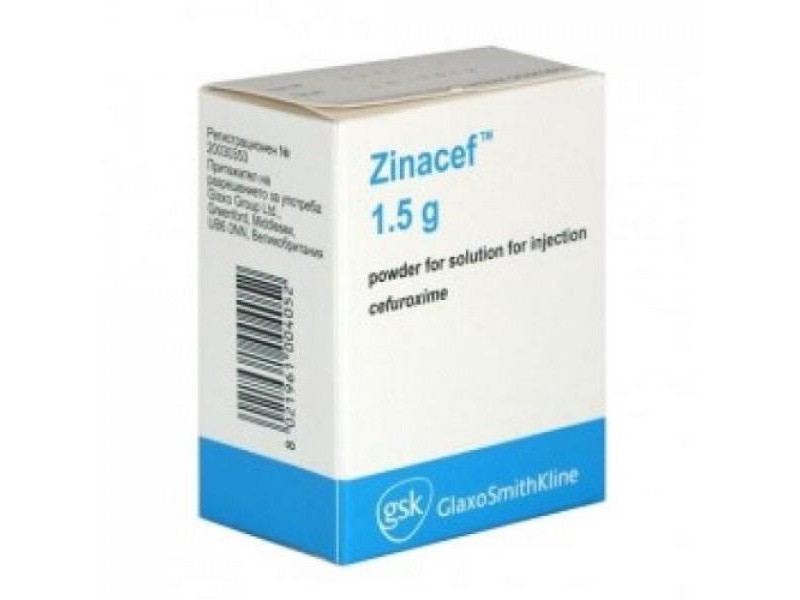 ZINACEF 1*5 G VIAL 1S INJECTION