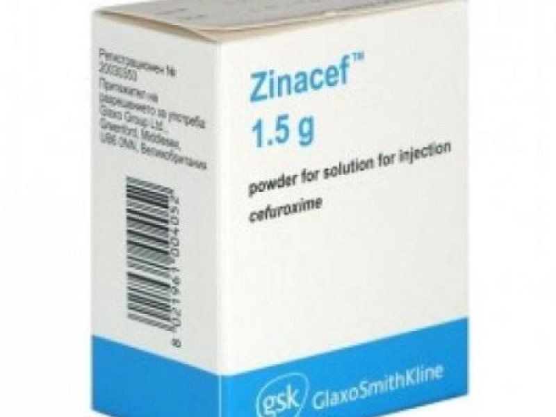 ZINACEF 1*5 G VIAL 1S INJECTION