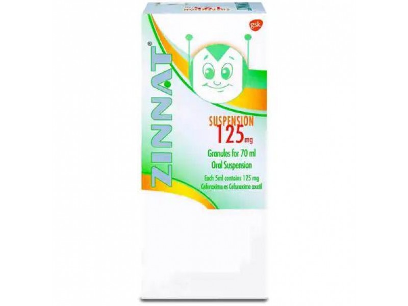 ZINNAT 125MG SUSPENSION 70ML