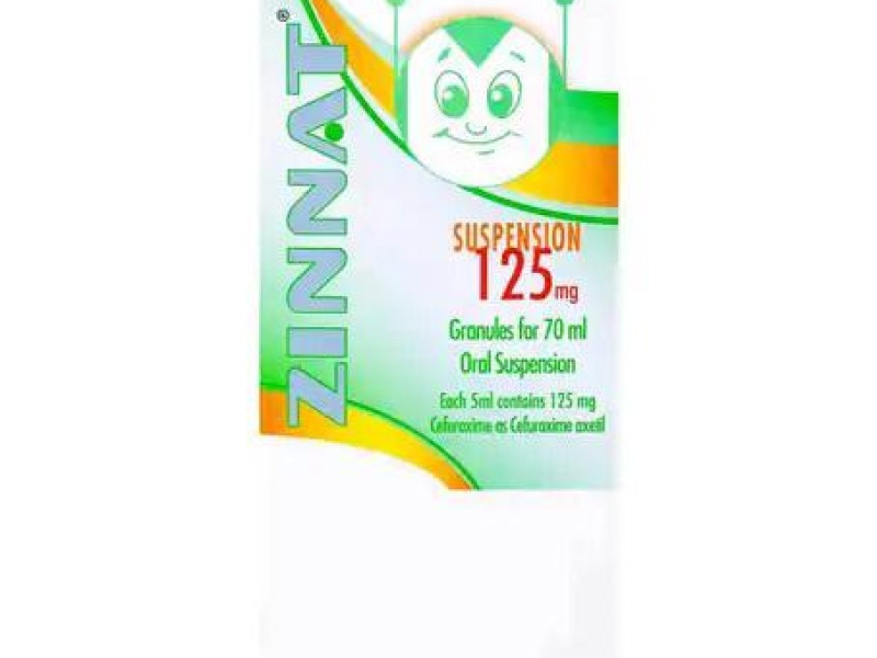 ZINNAT 125MG SUSPENSION 70ML