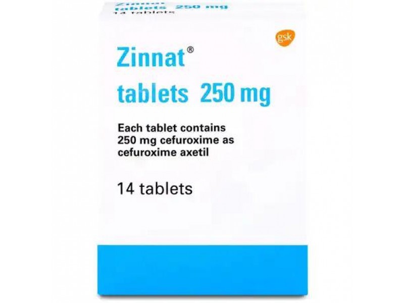 ZINNAT 250MG 14 TAB