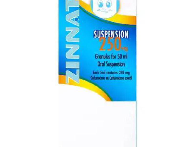 ZINNAT 250MG SUSPENSION 50ML