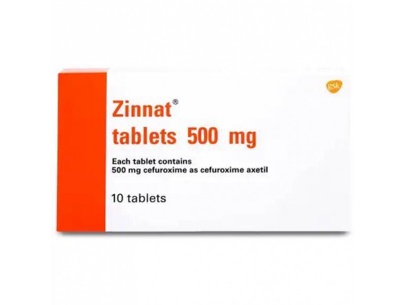 ZINNAT 500MG 10 TAB