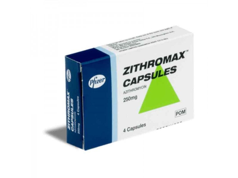 ZITHROMAX 250MG 4CAP