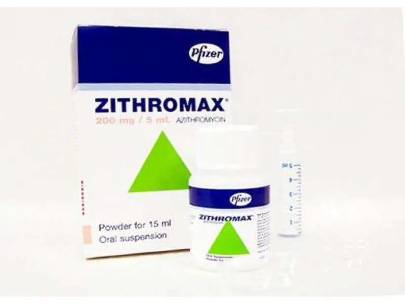 ZITHROMAX 200MG SUSPENSION15ML
