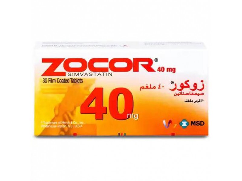 ZOCOR 40MG 30 TAB