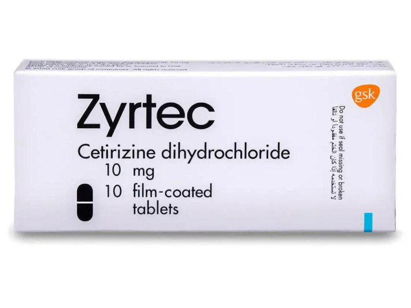 ZYRTEC 10MG 10TAB