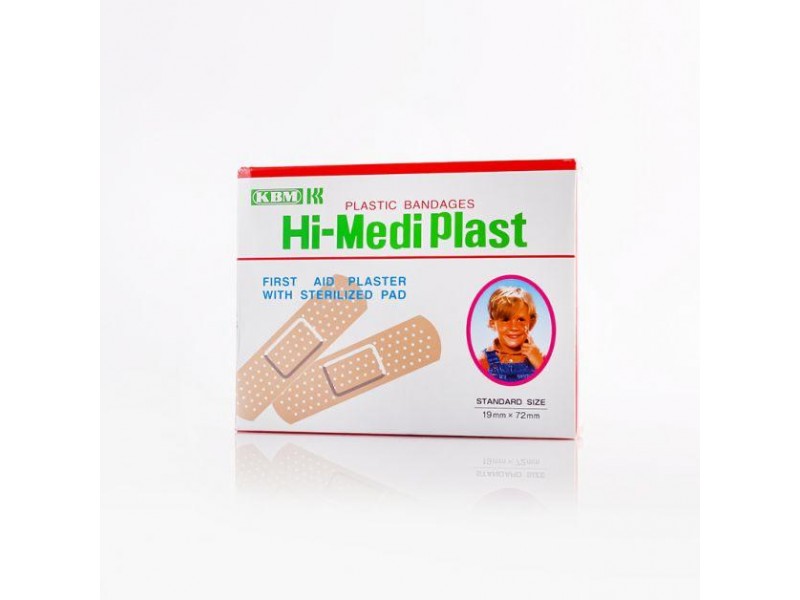 KBM HI-MEDI PLASTER 100PCS KBM HI-MEDI PLASTER 100PCS