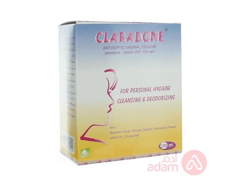 CLARADONE VAGINAL DOUCH 200ML CLARADONE VAGINAL DOUCH 200ML