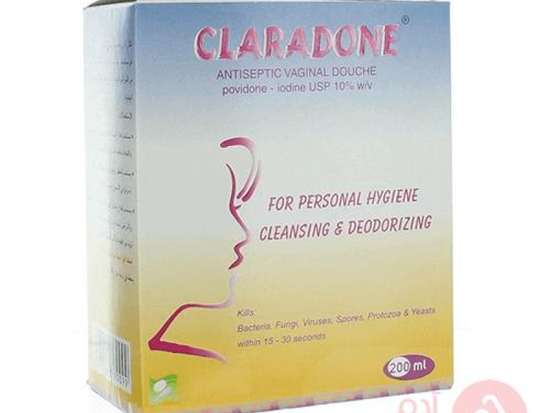 CLARADONE VAGINAL DOUCH 200ML CLARADONE VAGINAL DOUCH 200ML