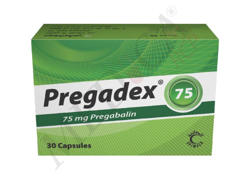 PREGADEX 75MG 30CAP