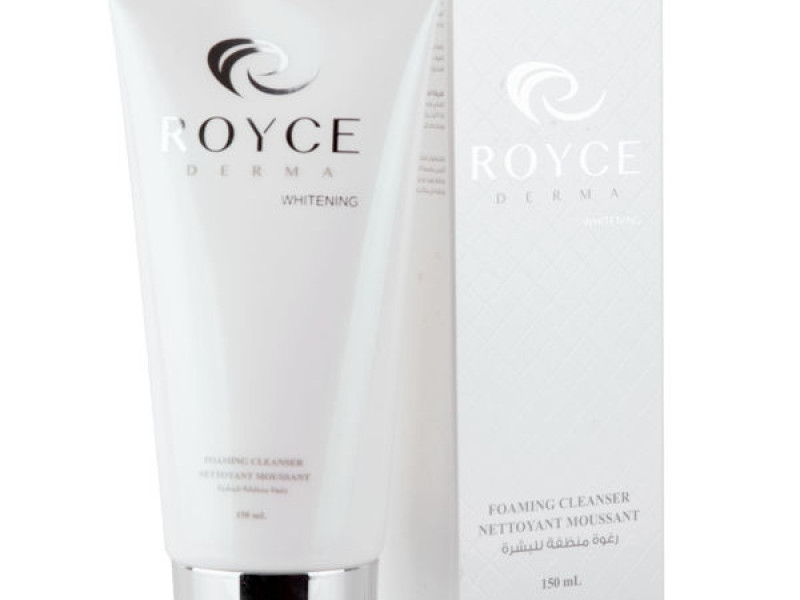 ROYCE WHITENING FOAM/CLEANSER 150ML ROYCE WHITENING FOAM/CLEANSER 150ML
