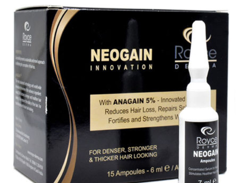 ROYCE NEOGAIN HAIR AMP 15PCS 6ML ROYCE NEOGAIN HAIR AMP 15PCS 6ML