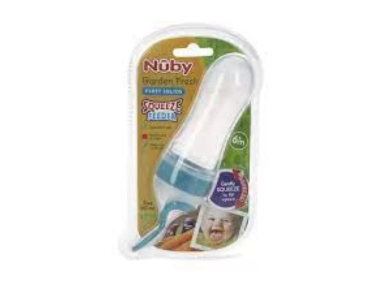 NUBY 1626 SQEEZE FEEDER 90ML 4M+ NUBY 1626 SQEEZE FEEDER 90ML 4M+