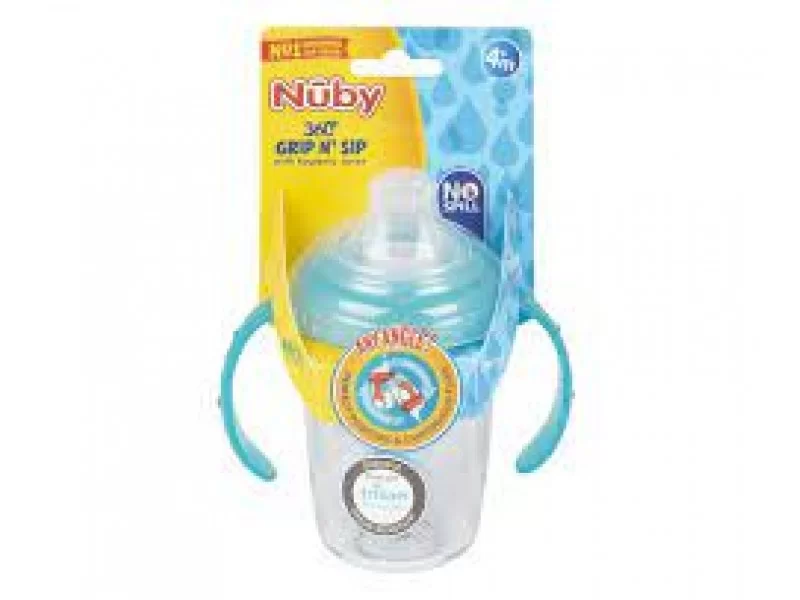 NUBY 10268 NO SPILL TRAINER 360ML 6M+ NUBY 10268 NO SPILL TRAINER 360ML 6M+