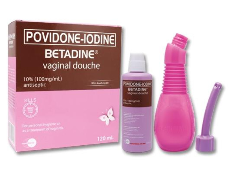 BETADINE VAG DOUCHE KIT 10% 120ML