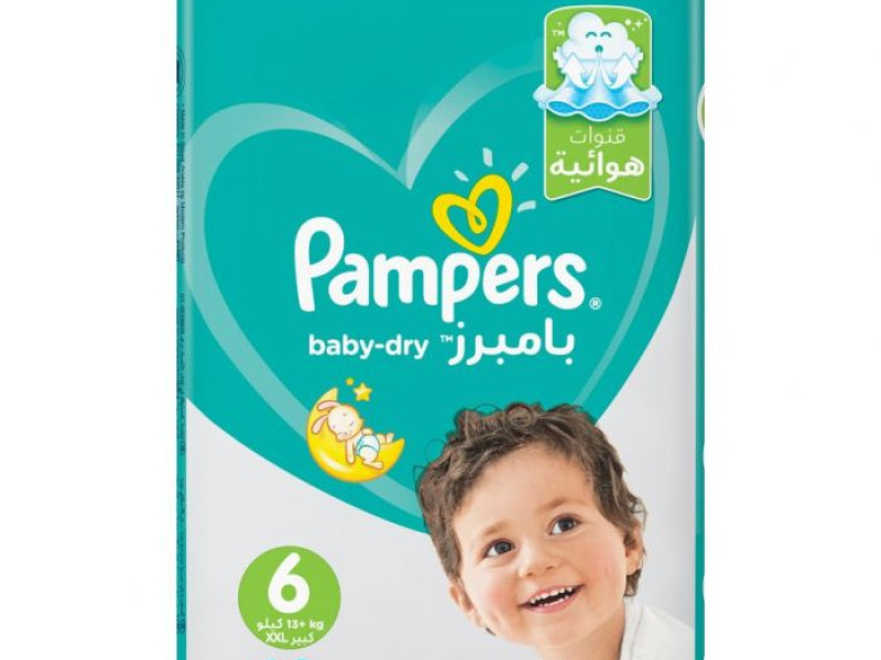 PAMPERS NO6 6X10 AIR CHANNELS PAMPERS NO6 6X10 AIR CHANNELS