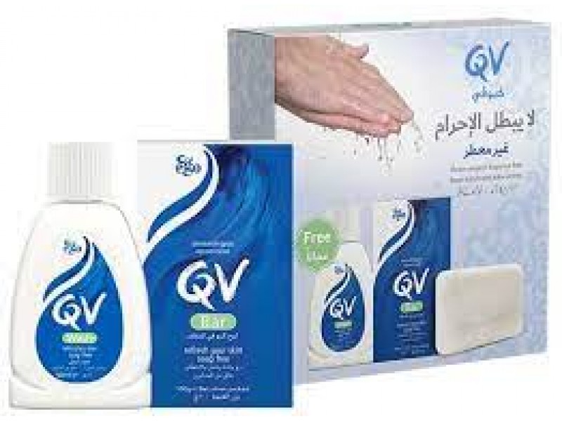 QV BAR 100GM+CREAM 50GM FREE QV BAR 100GM+CREAM 50GM FREE