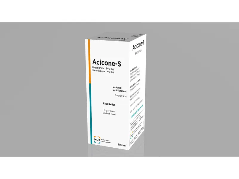 ACICONE-S 540MG SUSP 200ML ACICONE-S 540MG SUSP 200ML