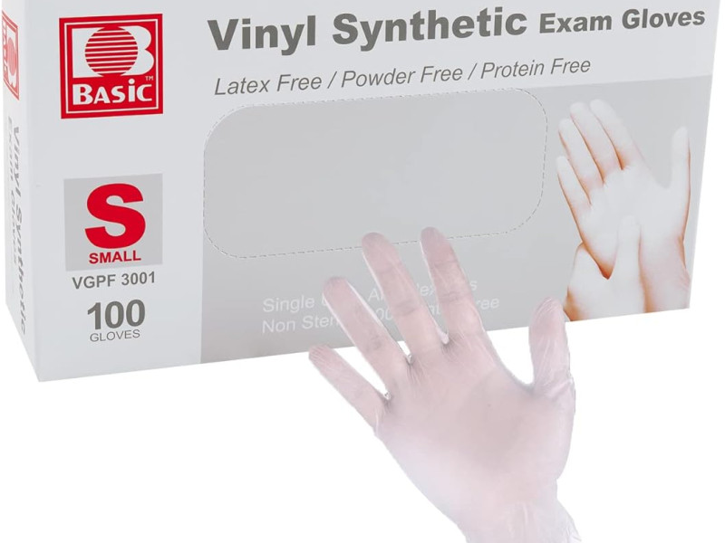 BLUE LINE VINYL GLOVES SMALL 100PCS BLUE LINE VINYL GLOVES SMALL 100PCS