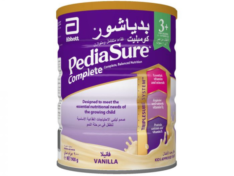 PEDIASURE 3+ VANILLA 900GM PEDIASURE 3+ VANILLA 900GM