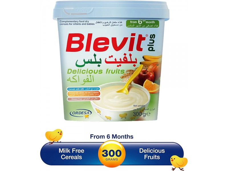 بليفيت بلس بالفواكه 300 جم بليفيت بلس بالفواكه 300 جم
