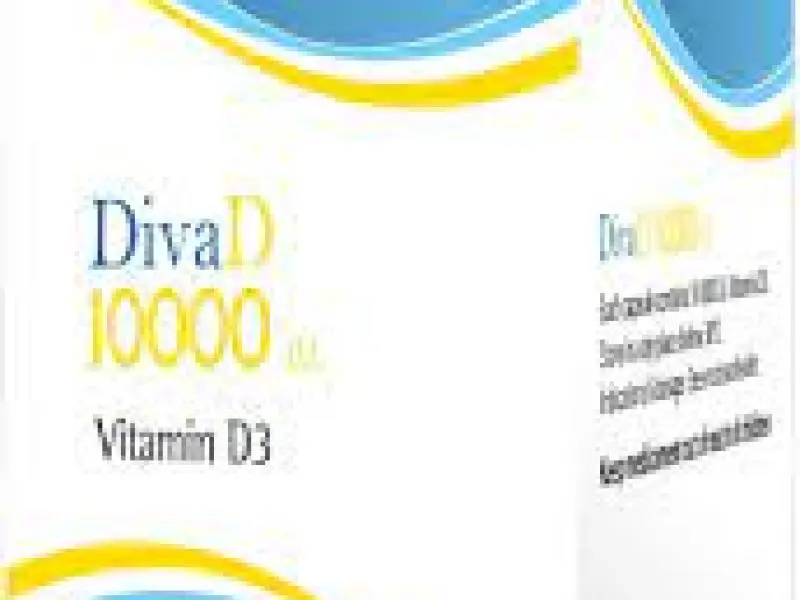 DIVA D 10000 IU VIT D3 100CAPSULES DIVA D 10000 IU VIT D3 100CAPSULES