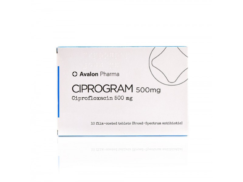 CIPROGRAM 500MG TAB