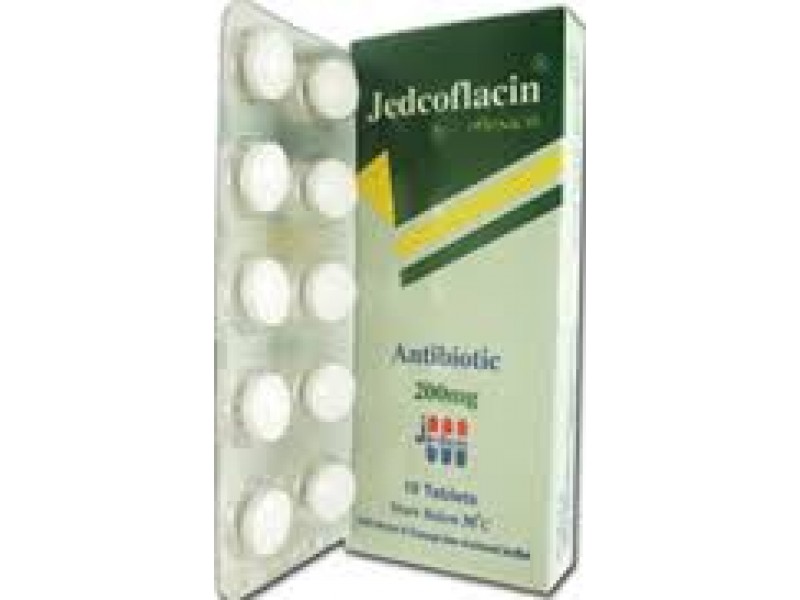 JEDCOFLACIN 200MG TAB