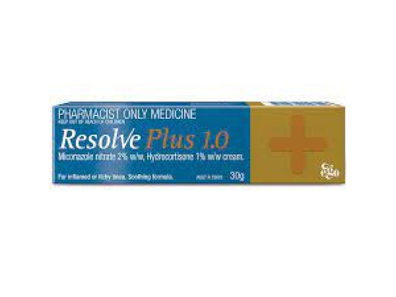 RESOLVE PLUS 1% CREAM 30MG