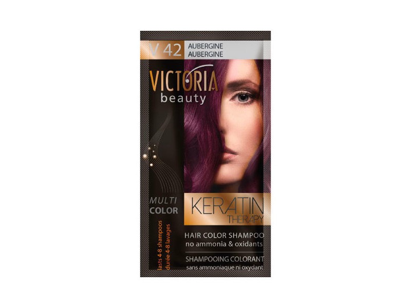 VICTORIA HAIR COLOR V42 AUBERGINE Shampoo VICTORIA HAIR COLOR V42 AUBERGINE Shampoo