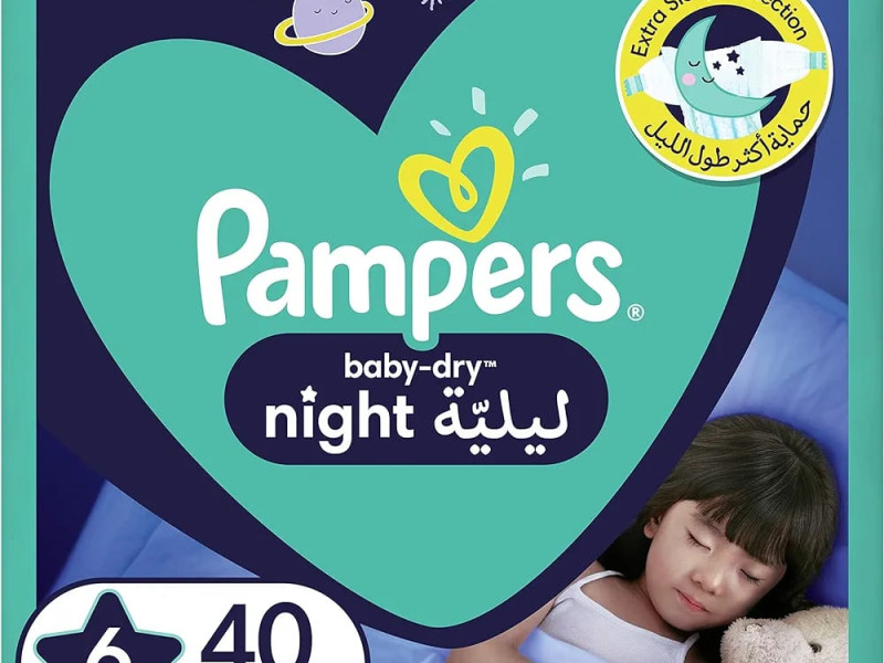بامبرز ليليه مقاس 6 عدد 40 حبه بامبرز ليليه مقاس 6 عدد 40 حبه