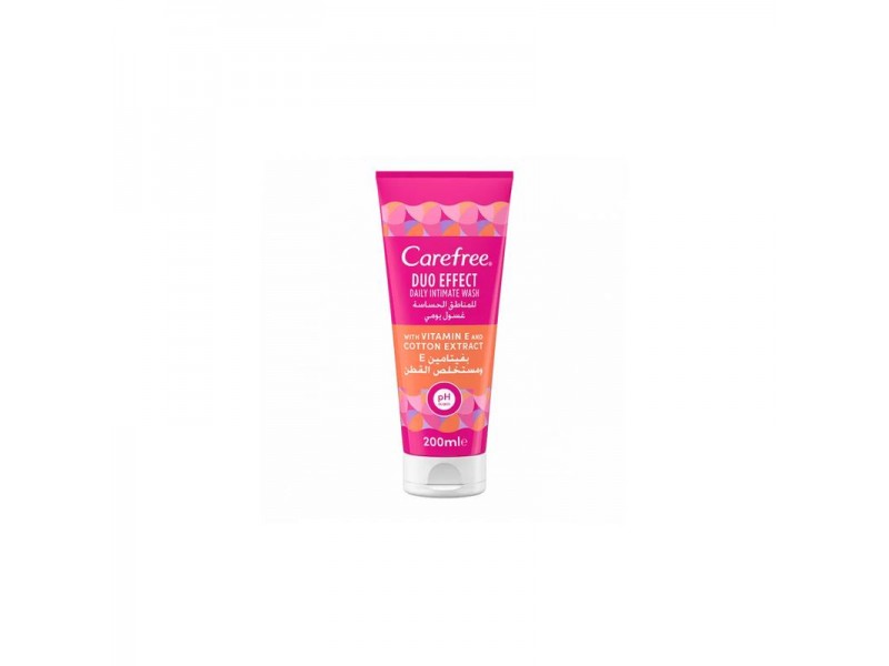 CARE FREE INTIMA WASH DUO EFF COTTON 200ML CARE FREE INTIMA WASH DUO EFF COTTON 200ML