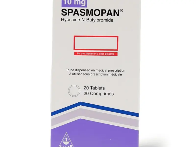SPASMOPAN 10MG 20 TAB